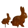Zając Królik Zajączek ozdoba do doniczki, ogrodu figurka 10cm